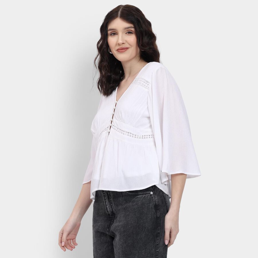 Ladies' Shirt , White, large