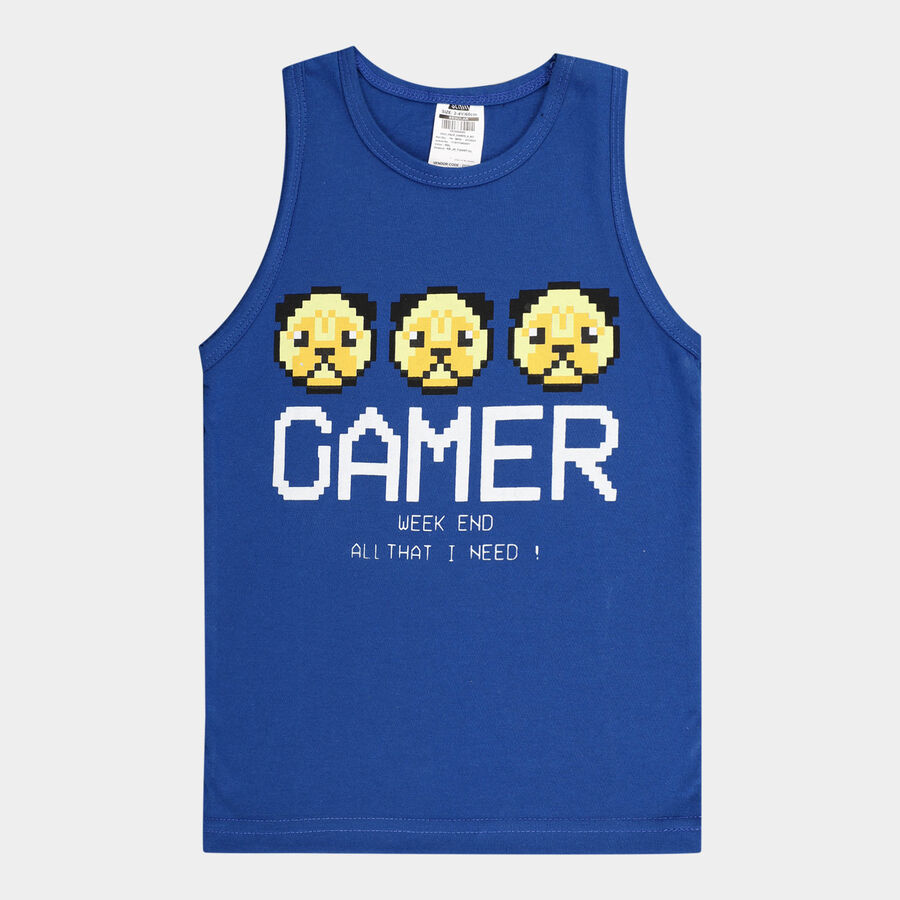 Boys T-Shirt, Royal Blue, large image number null
