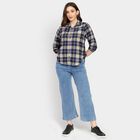 Ladies' Shirt, नेवी ब्लू, small image number null