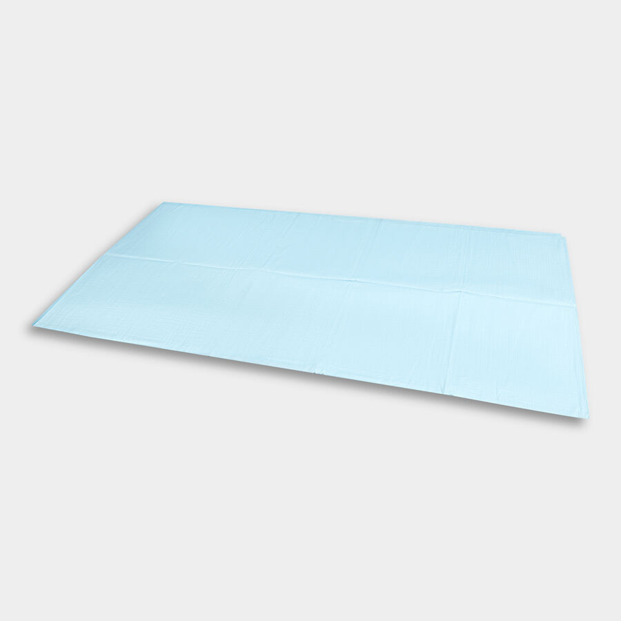 Infants' Bed Sheet, Light Blue, large image number null