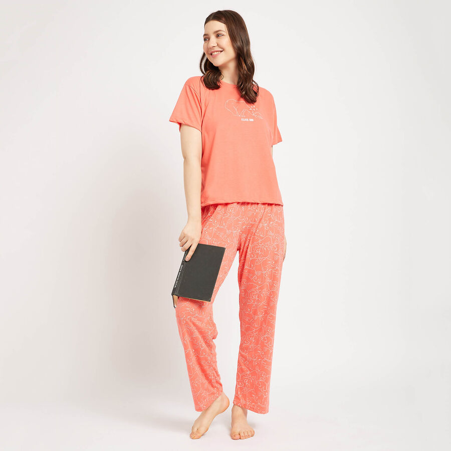 Night Suit, Coral, large image number null
