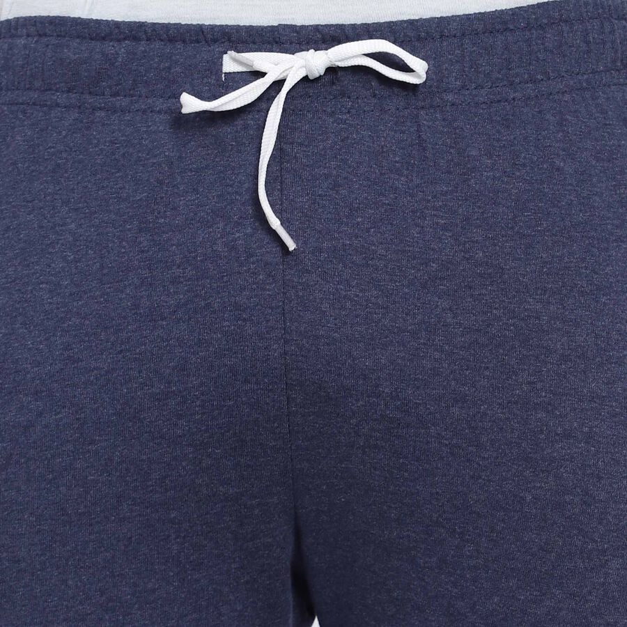 Solid Basic Bermuda, Melange Blue, large image number null