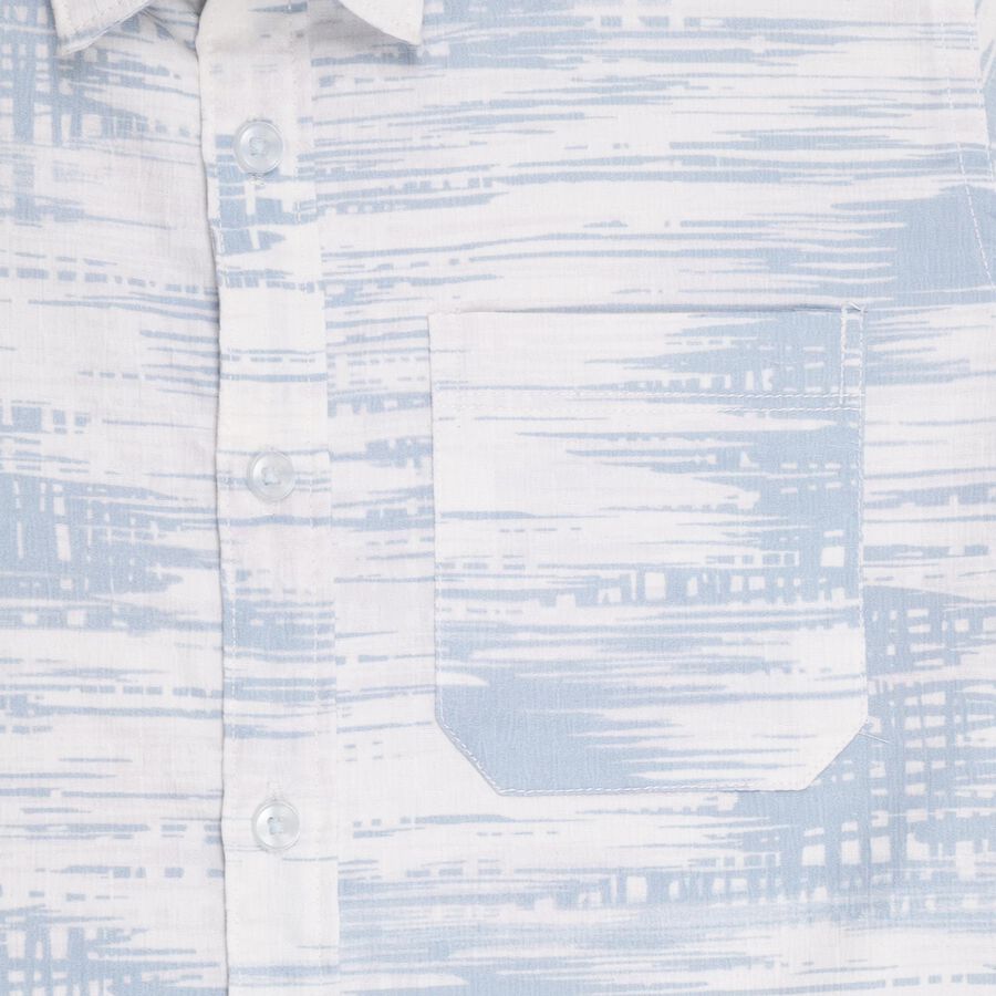 Boys' Casual Shirt , White, large image number null