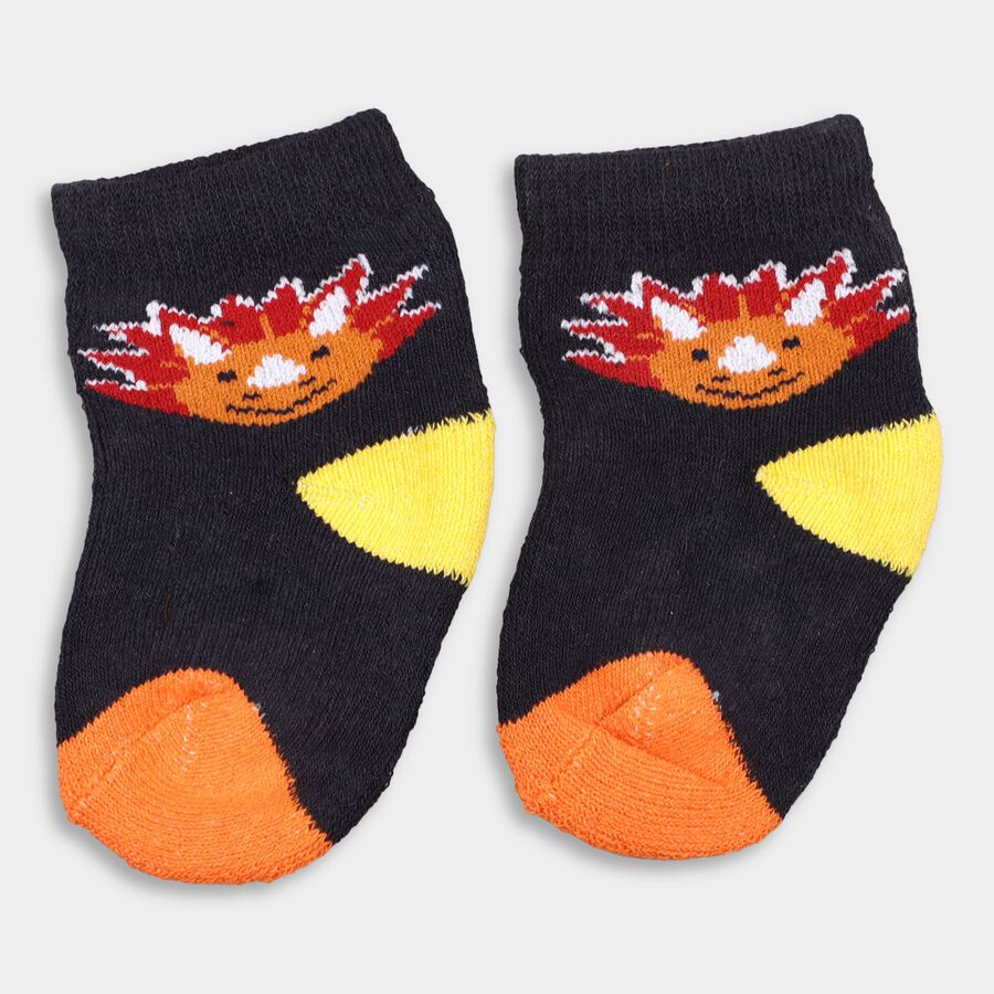 Infant's Socks (Pack of 2), Navy Blue, large