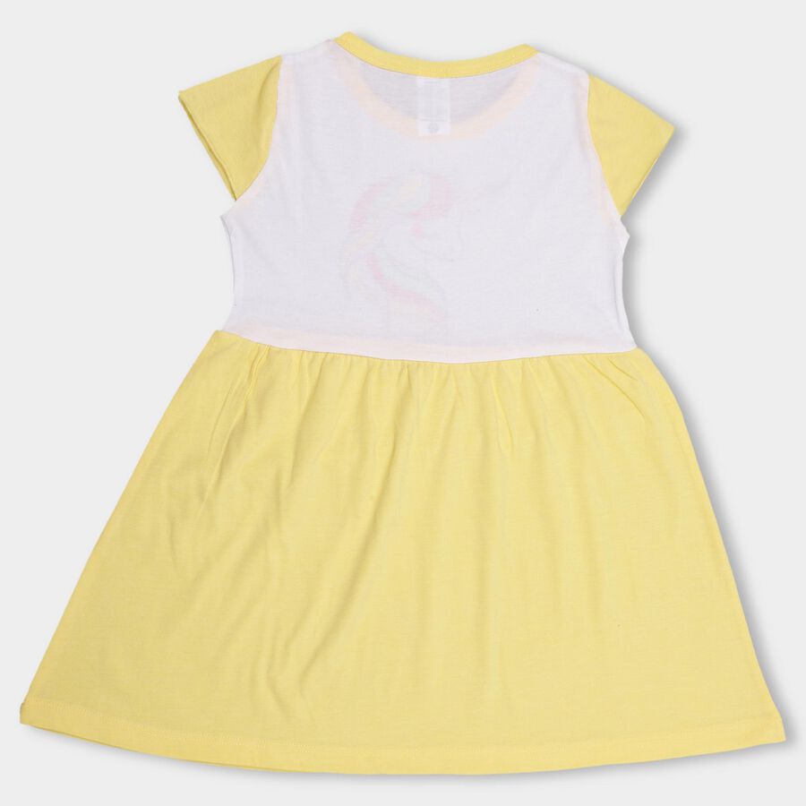 Girls' Frock, Yellow, large
