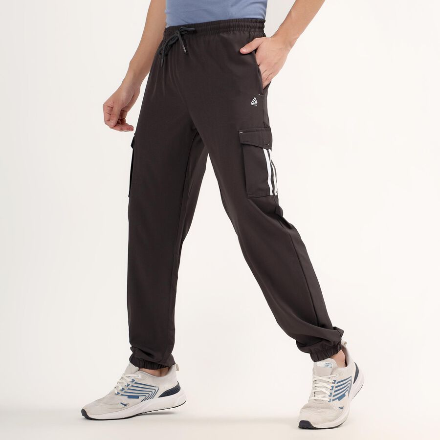 Men's Cargo Track Pants , Dark Grey, large image number null