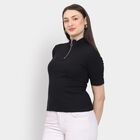 Ladies' Top, Black, small