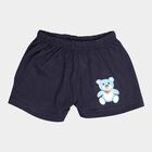 Infants Elasticated Half Pant, Navy Blue, small image number null