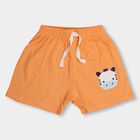 Infants' 100% Cotton Half Pant, Orange, small image number null