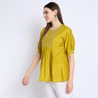 Ladies' Kurti , मस्टर्ड, small image number null