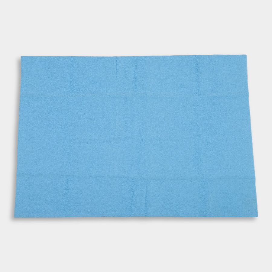 Infants Bed Sheet , Mid Blue, large image number null