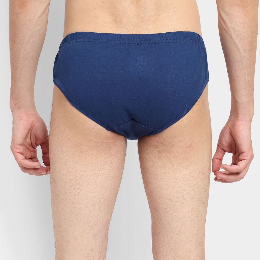 Men's 100% Cotton Briefs, Royal Blue, large