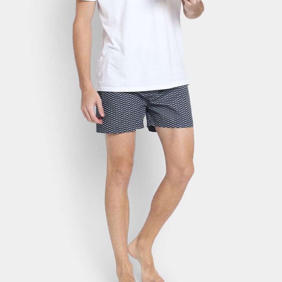 Men's 100% Cotton Boxers , नेवी ब्लू, large image number null
