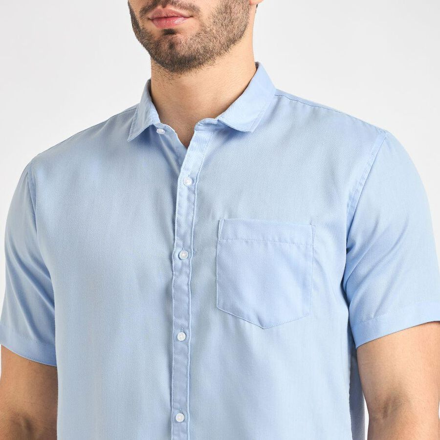 Men's Casual Shirt , Light Blue, large image number null