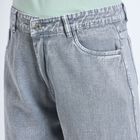 Ladies' 100% Cotton Jeans , Light Grey, small image number null
