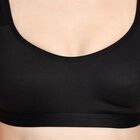 Ladies' Bra, काला, small