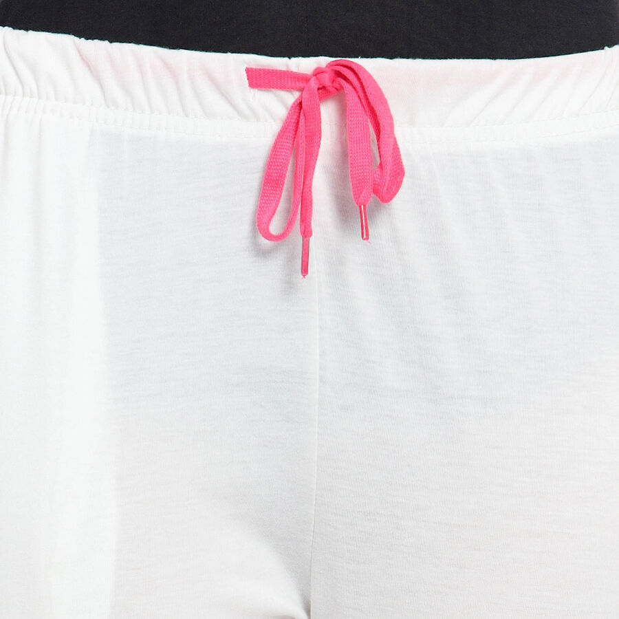 Solid Joggers, White, large image number null
