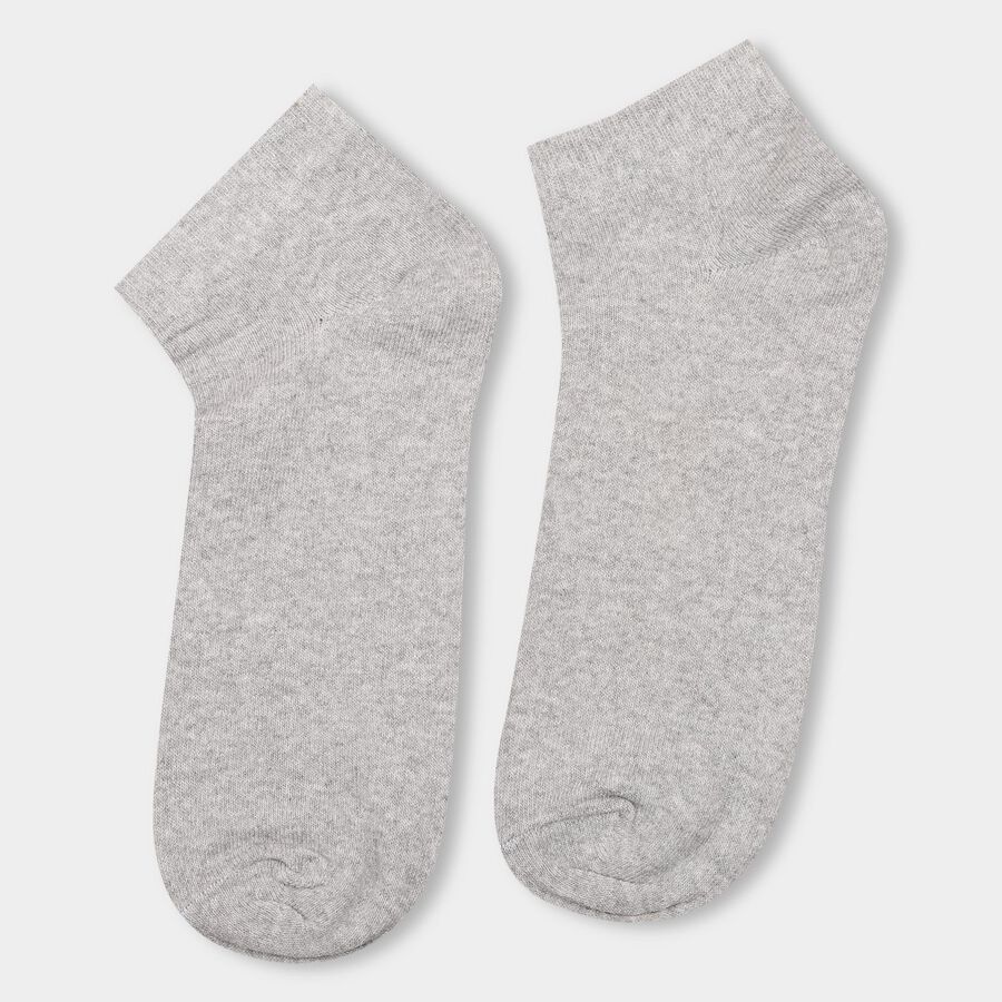 Men's Socks (Pack of 3), Charcoal, large image number null