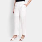 Ladies' Trousers, ऑफ व्हाइट, small image number null
