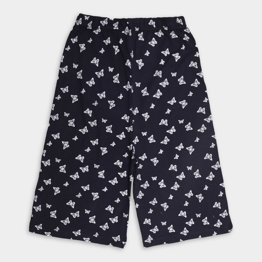 Girls' Capri, Navy Blue, large image number null