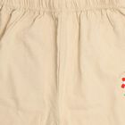 Infants Beige Straight Fit Floral Printed Cotton Pyjama, गहरा पीला, small