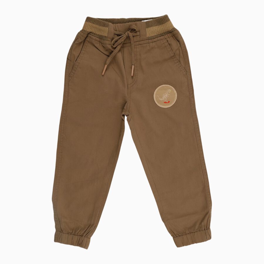 Boys' Trouser, Khaki, large image number null