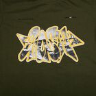 Boys' Half Sleeves T-Shirt, ओलिव, small