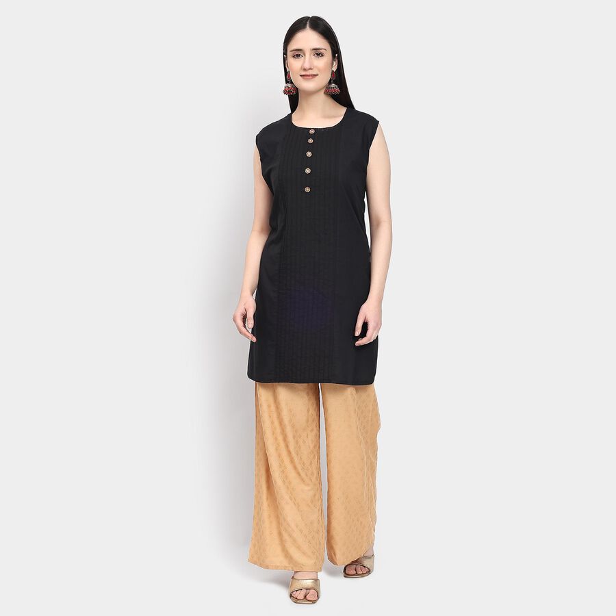 Ladies' Palazzos , गहरा पीला, large image number null