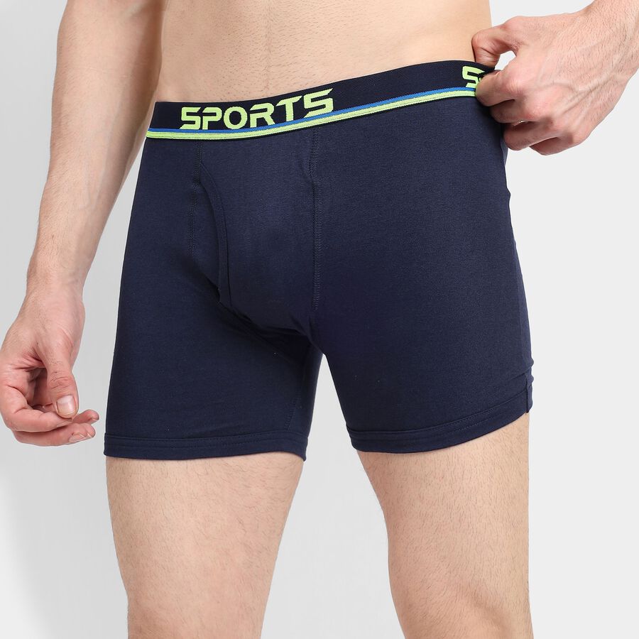 Men's Cotton Trunks , नेवी ब्लू, large image number null