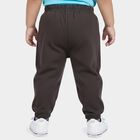 Infants' Dark Grey Jogger Fit Cartoon Printed Cotton Pyjama, Dark Grey, small