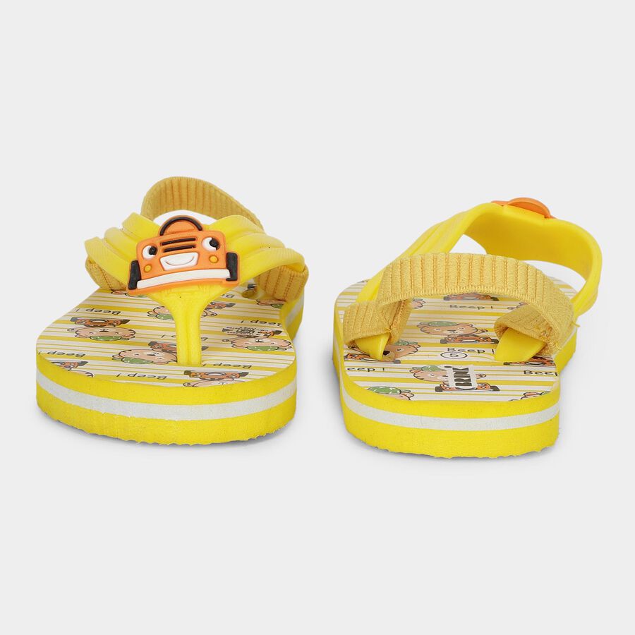 Boys' Slipper, पीला, large