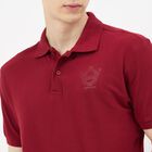 Men's Rich Maroon Cotton Polo Neck Classic T-Shirt, मरून, small