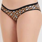 Cotton Printed Panty, Black, small image number null