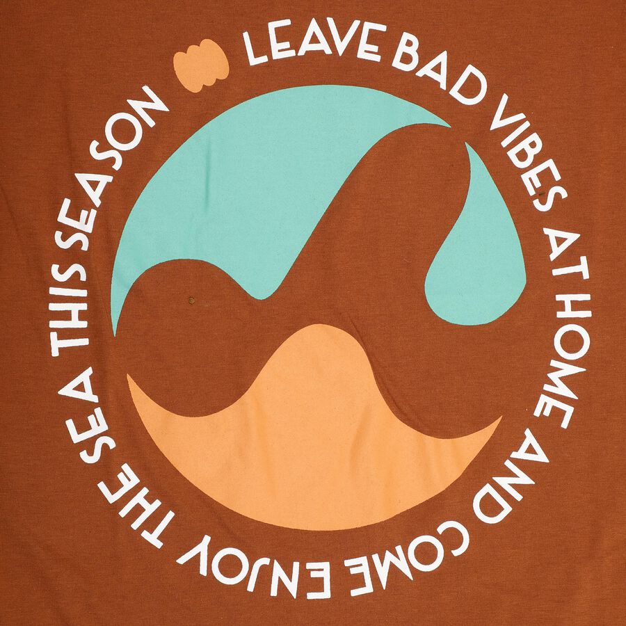 Boys' Half Sleeves T-Shirt, Brown, large image number null