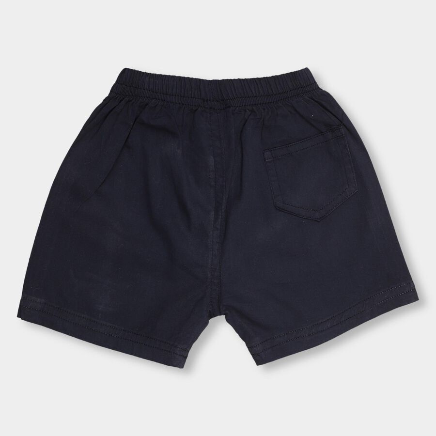 Infants' 100% Cotton Half Pant , नेवी ब्लू, large image number null