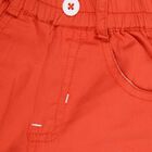 Infant Boys' 100% Cotton Baba Suit, Rust, small image number null