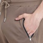 Solid Track Pants, Brown, small image number null