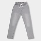 Boys' Light Grey Regular Fit Basic Jeans, Charcoal, small image number null