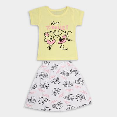 Girls' Top Skirt 