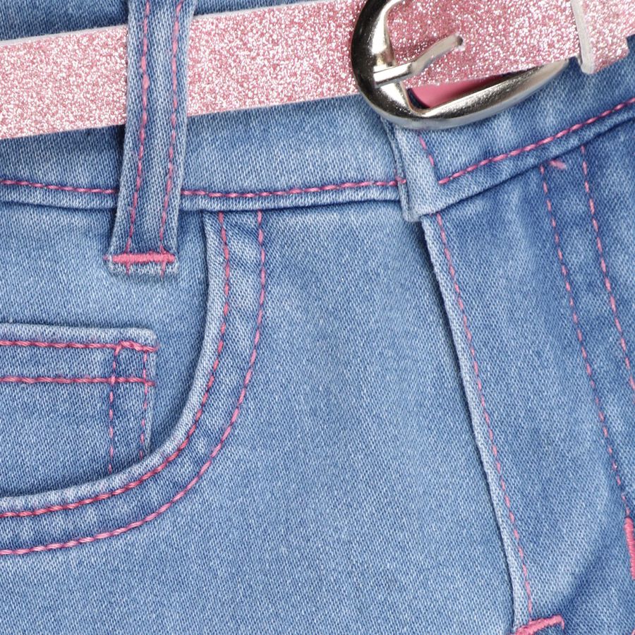 Girl's Jeans , Light Blue, large image number null