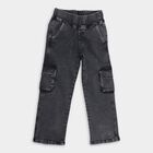 Girls' Jeans, Dark Green, small image number null