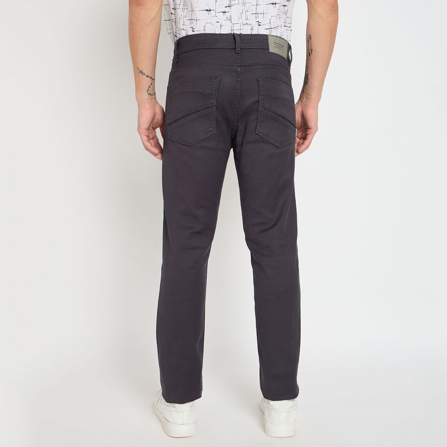 Men's Slim Fit Jeans, Dark Grey, large image number null