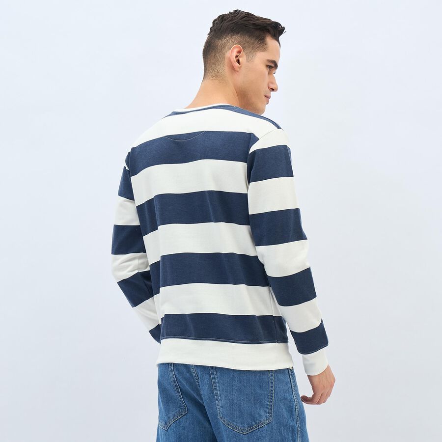 Men's Sweatshirt, Navy Blue, large image number null