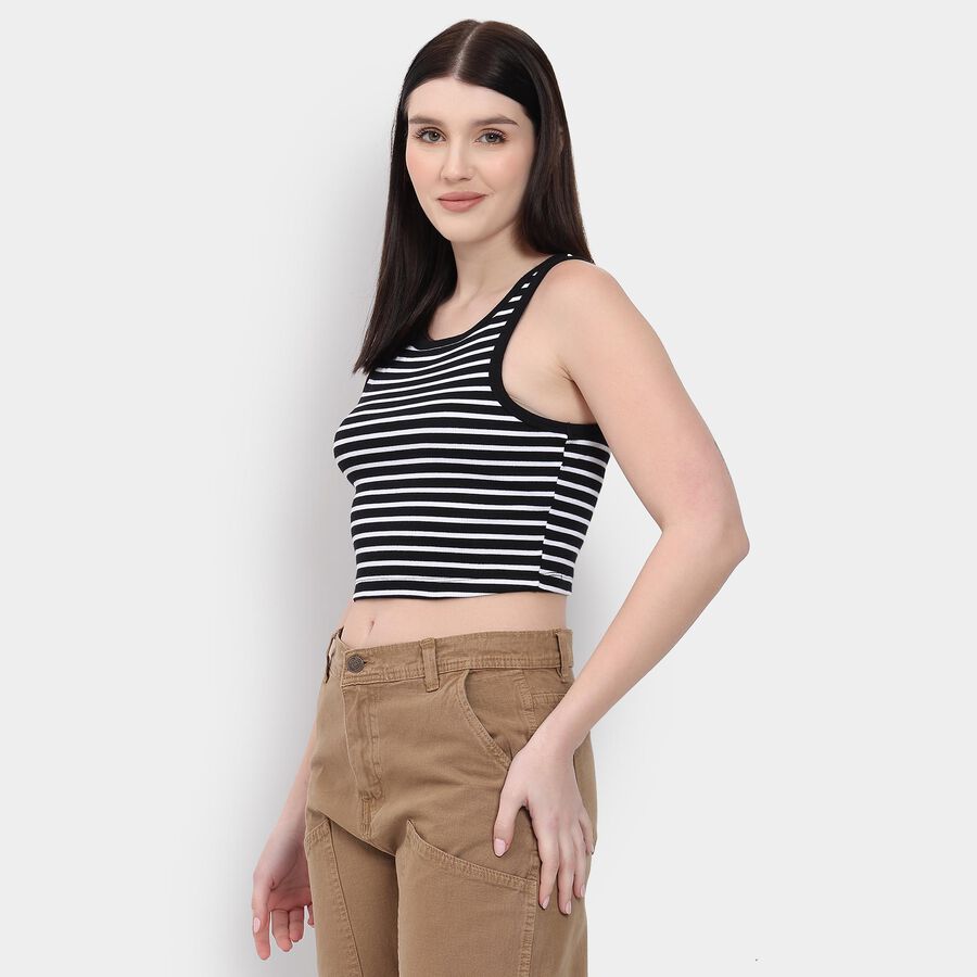 Ladies' Tank Top, काला, large