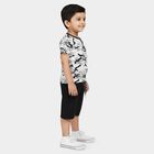 Boys' Knit Baba Suit, हल्का ग्रे, small