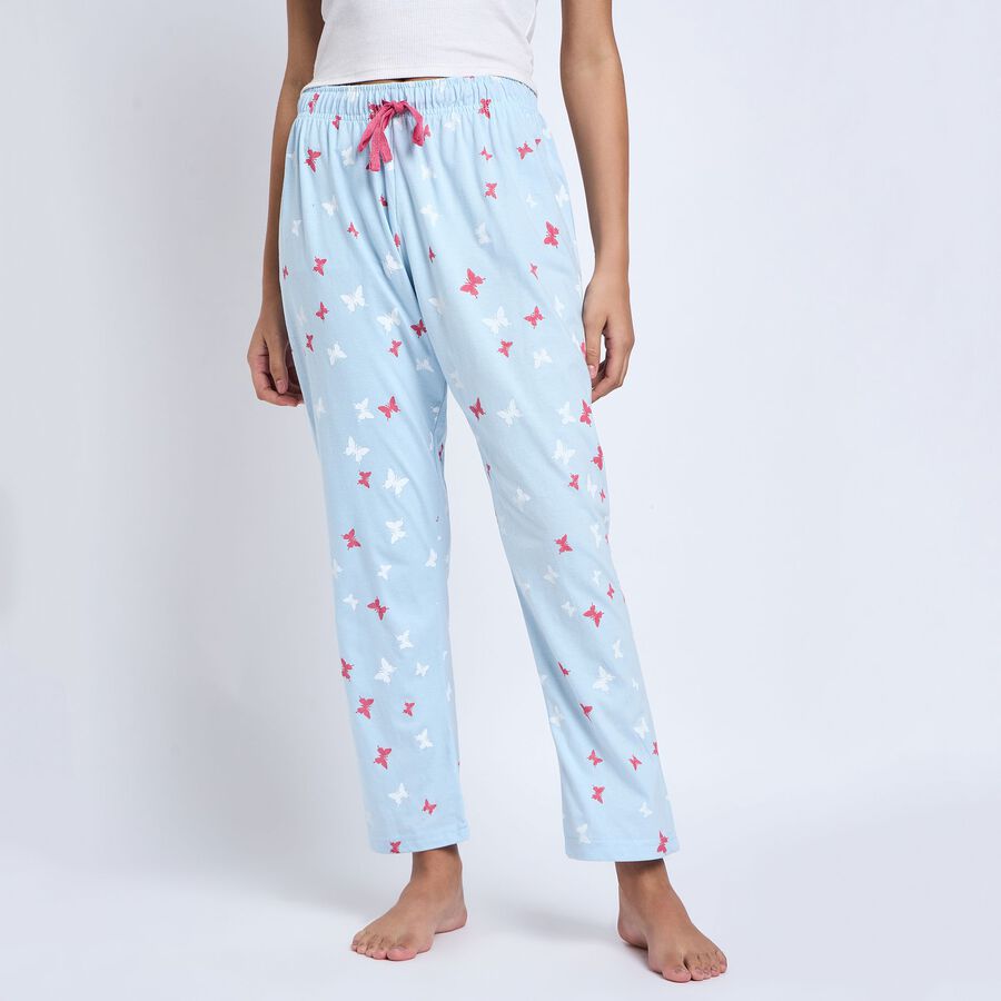 Ladies' Pyjama, हल्का नीला, large image number null