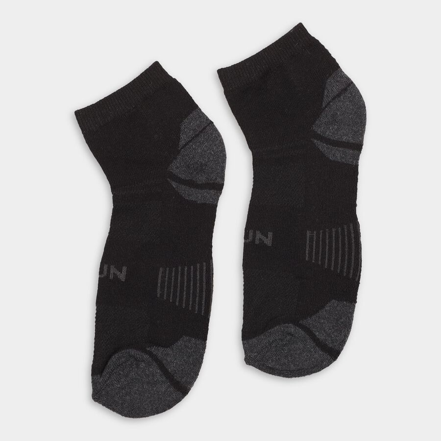 Men's Socks (Pack of 3), White, large