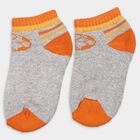 Boy's Socks (Pack of 2), Melange Light Grey, small image number null
