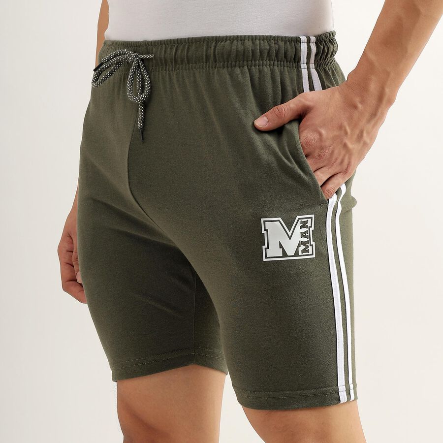 Men's Basic Bermuda , Olive, large image number null