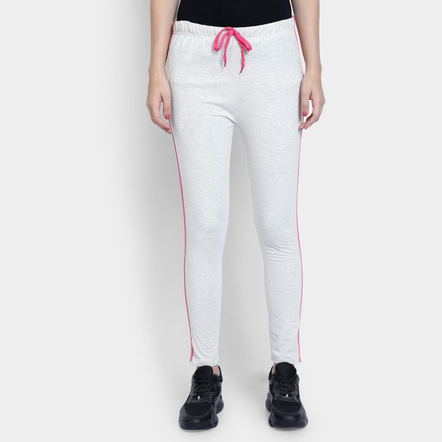 Ladies' Track Pants , Ecru Melange, large image number null